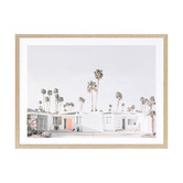 Alcove Studio Palm Springs House Framed Printed Wall Art
