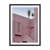 Alcove Studio The Red Wall Framed Printed Wall Art