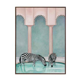 Alcove Studio Office Gossip Canvas Wall Art