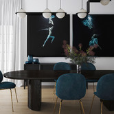 Alcove Studio Underwater Dancer II Canvas Wall Art