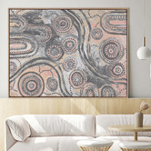 Alcove Studio Girra-Warra Framed Canvas Wall Art