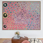 Alcove Studio Mina Mina Jukurrpa II Framed Canvas Wall Art