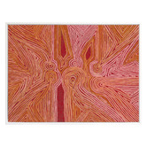 Alcove Studio Mina Mina Jukurrpa III Framed Canvas Wall Art