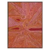 Alcove Studio Mina Mina Jukurrpa III Framed Canvas Wall Art