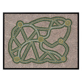 Alcove Studio Green Ngapa Jukurrpa III Framed Canvas Wall Art
