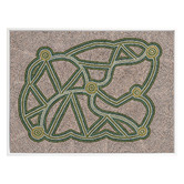 Alcove Studio Green Ngapa Jukurrpa III Framed Canvas Wall Art
