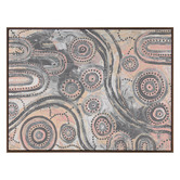 Alcove Studio Girra-Warra Framed Canvas Wall Art