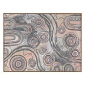 Alcove Studio Girra-Warra Framed Canvas Wall Art