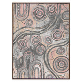 Alcove Studio Girra-Warra Framed Canvas Wall Art