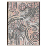 Alcove Studio Girra-Warra Framed Canvas Wall Art