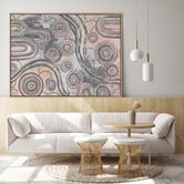 Alcove Studio Girra-Warra Framed Canvas Wall Art