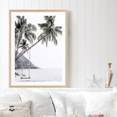 Alcove Studio Swing Life Away Framed Printed Wall Art