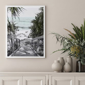 Alcove Studio Stairway To Heaven Framed Printed Wall Art