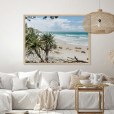 Alcove Studio Welcome To Paradise Framed Printed Wall Art