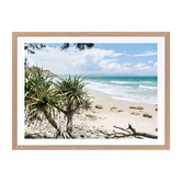 Alcove Studio Welcome To Paradise Framed Printed Wall Art