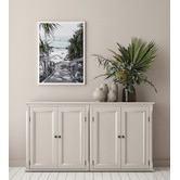Alcove Studio Stairway To Heaven Framed Printed Wall Art
