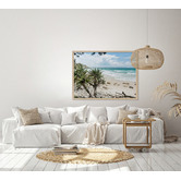 Alcove Studio Welcome To Paradise Framed Printed Wall Art
