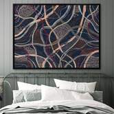 Alcove Studio Winya Bungu Canvas Wall Art