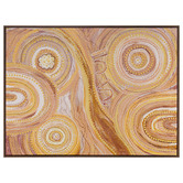 Alcove Studio Ngurrbul Light Canvas Wall Art