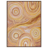 Alcove Studio Ngurrbul Light Canvas Wall Art