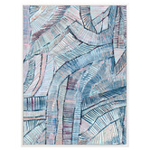 Alcove Studio Dhala-bu-nya Bula Blue Canvas Wall Art
