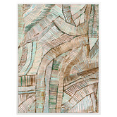 Alcove Studio Dhala-bu-nya Bula Green Canvas Wall Art