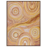 Alcove Studio Ngurrbul Light Canvas Wall Art