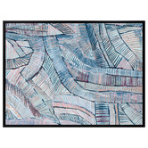 Alcove Studio Dhala-bu-nya Bula Blue Canvas Wall Art