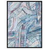 Alcove Studio Dhala-bu-nya Bula Blue Canvas Wall Art