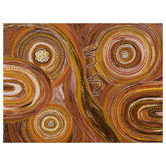 Alcove Studio Ngurrbul Dark Canvas Wall Art
