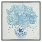 Alcove Studio Ginger Jar Hydrangea Canvas Wall Art