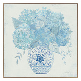 Alcove Studio Ginger Jar Hydrangea Canvas Wall Art