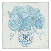 Alcove Studio Ginger Jar Hydrangea Canvas Wall Art