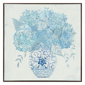 Alcove Studio Ginger Jar Hydrangea Canvas Wall Art