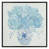 Alcove Studio Ginger Jar Hydrangea Canvas Wall Art