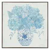 Alcove Studio Ginger Jar Hydrangea Canvas Wall Art