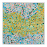 Alcove Studio Mina Mina Jukurrpa VI Yellow Canvas Wall Art
