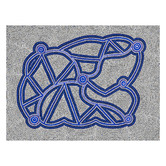 Alcove Studio Ngapa Jukurrpa III Blue Canvas Wall Art