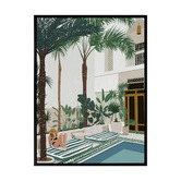 Alcove Studio Vacationing Veronica Canvas Wall Art