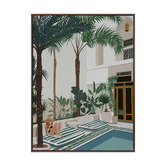 Alcove Studio Vacationing Veronica Canvas Wall Art