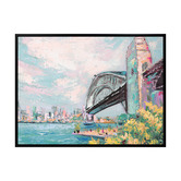 Alcove Studio Harbour Bridge Canvas Wall Art