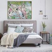 Alcove Studio Backyard Buddies Canvas Wall Art
