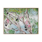 Alcove Studio Backyard Buddies Canvas Wall Art