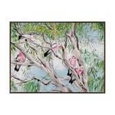 Alcove Studio Backyard Buddies Canvas Wall Art