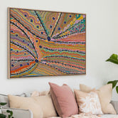 Alcove Studio Wakirlpirri Jukurrpa Multicolour Canvas Wall Art
