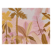 Alcove Studio Pink Palms Canvas Wall Art