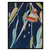 Alcove Studio Coral Flowering Gum Canvas Wall Art