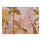 Alcove Studio Pink Palms Canvas Wall Art