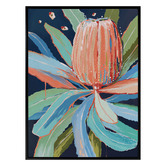 Alcove Studio Coral Banksia Canvas Wall Art