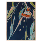 Alcove Studio Coral Flowering Gum Canvas Wall Art